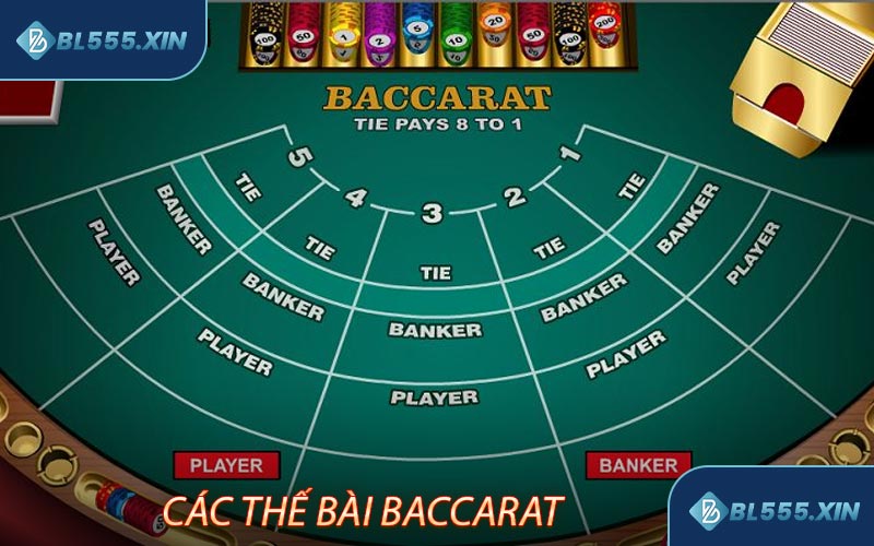 Các Thế Bài Baccarat tại BL555